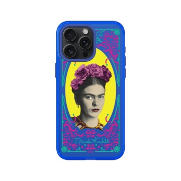 iPhone 15 Pro Max Clear 激光藍 - Frida Kahlo - 卡蘿的凝視