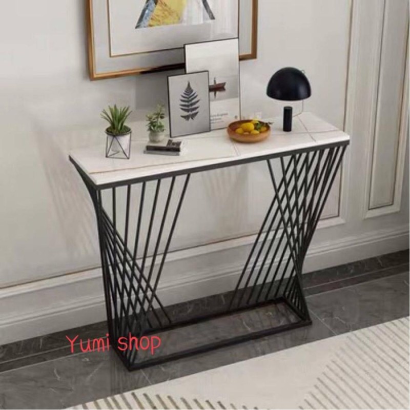 インテリアほどの高級感 コンパクトの玄関テーブル 大理石 【公式通販】