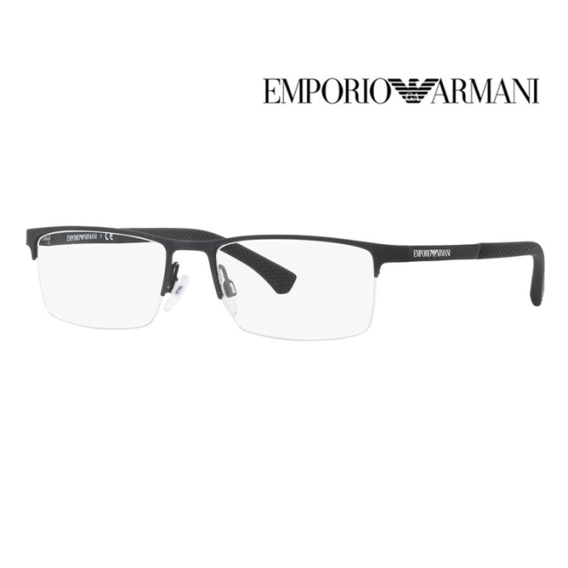 EMPORIO ARMANI エンポリオアルマーニ EA1041 3175 55 伊達 メガネ