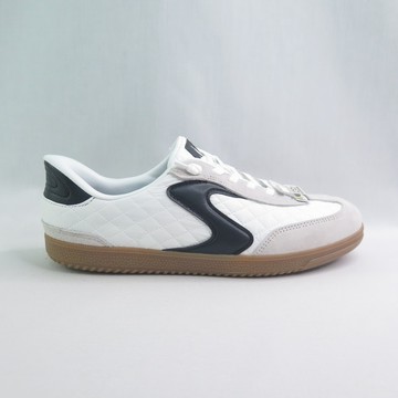 Skechers 舒華同款 185329WWBK 女休閒鞋 HOTSHOT 德訓鞋 寬楦 瞬穿免綁鞋帶 白x黑