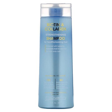 Giovanni, 生物維生素和膠原蛋白強化洗髮水，13.5 液量盎司（399 毫升）