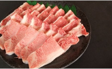 四万十麦酒（ビール）牛 焼肉用カルビ（バラ）400ｇ／Asz-41