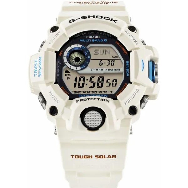 カシオ メンズ腕時計 ジーショック GW-9408KJ-7JR CASIO G-SHOCK EARTHWATCH RANGEMAN レンジマン  ホッキョクグマ 新品 国内正規品 | LINEショッピング