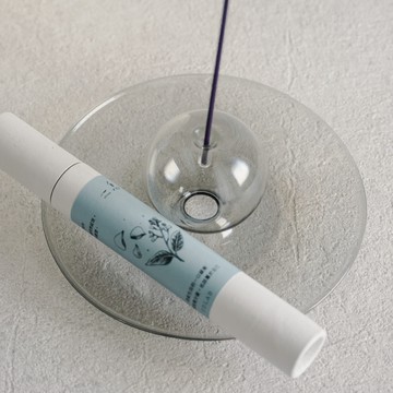 Hitoiki 一息線香 禮盒組｜霧薔 Kiribara × 吹泡泡玻璃線香座 15入/30入【溫潤花木調】