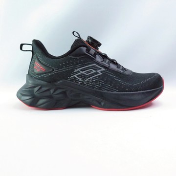 LOTTO LT4AKR8310 躍風810 轉扣彈力避震跑鞋 女運動鞋 免綁帶轉扣 曜石黑【iSport愛運動】