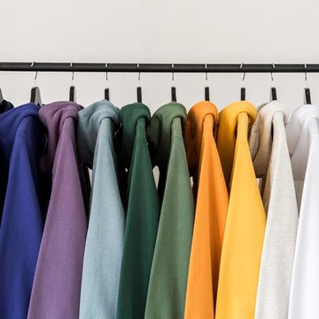 460g重磅橫向編織純棉基礎款連帽衛衣 低飽和度顯白薄絨日系衛衣