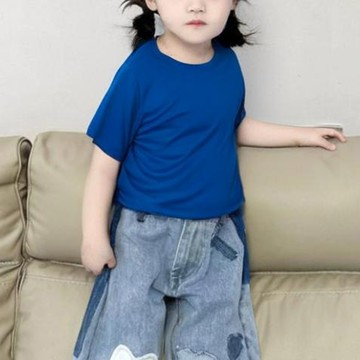 【United Athle】日本無印風絲綢觸感吸濕排汗兒童短袖圓領T恤上衣 4.7oz.  (不易昇華)# 120500 (現貨+預購)