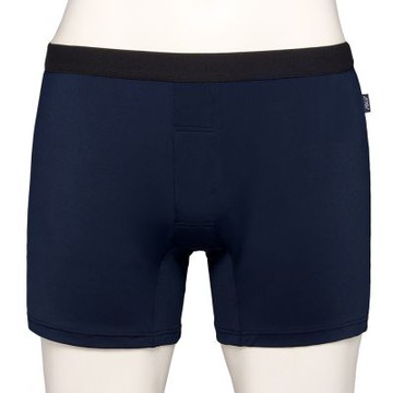 SOLIS MR.Cool系列M-XXL涼感素面合身四角男內褲(藍墨色)