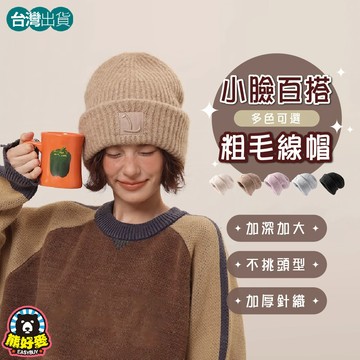 【百搭又保暖🎩】毛線帽 針織帽 保暖帽 毛帽 護耳帽 堆堆帽 冷帽 帽子 月子帽 包頭帽 男帽子 女帽子 保暖帽 套頭帽