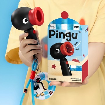 臺現🐧企鵝Pingu小風💫扇💨 企鵝家族手持風💫扇 可愛手持便攜 迷你小扇子 清涼神器 夏日必備 降溫小物 2026新款