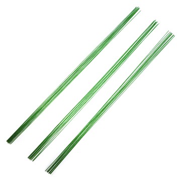 Madakkumi 花藝鐵絲 工藝鐵絲 紙包鐵絲 20號 綠色 30入  30個