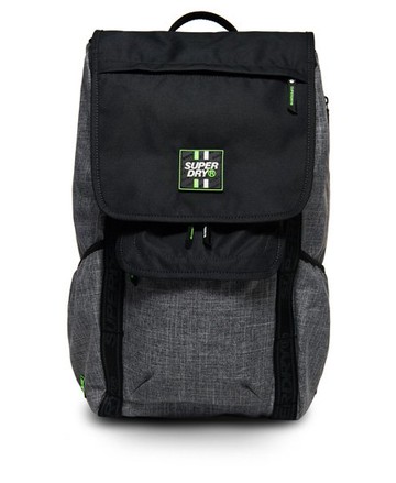 Superdry Men's Men's Semester Rucksack Light Grey / Black/Light Grey Marl - Size: 1SIZE