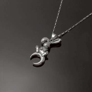 兔兔系列 / 月亮小兔 / 925銀 / 設計師限量款