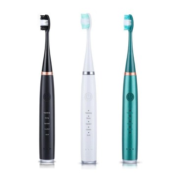 【娜恩小舖】電動牙刷 音波震動 清潔 IPX6防水 Electric toothbrush tooth cleaner