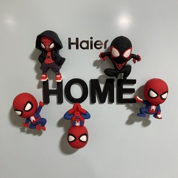 蜘蛛人3D立體冰箱貼🕷 磁吸裝飾 入戶門／電錶箱貼 居家萌趣小物 廚房玄關必備 漫威週邊 漫威粉必收 創意禮物首選