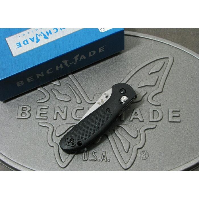 ベンチメイド 556-S30V ミニ・グリップティリアン シルバー直刃 ,折り畳みナイフ BENCHMADE 日本正規品