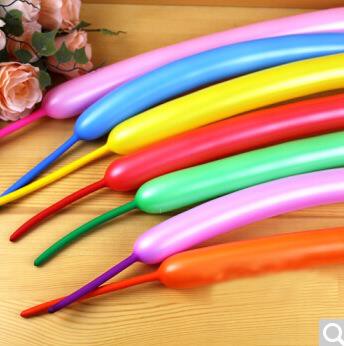 加厚260魔術氣球小太子魔術長條氣球編織 廠家直銷混搭200只裝