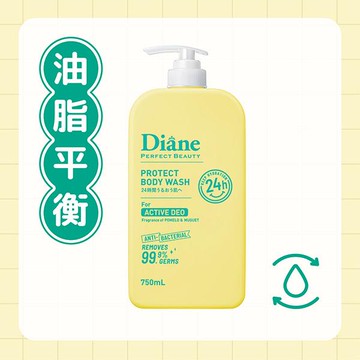 黛絲恩美肌沐浴乳750ml清新