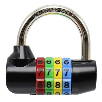 BOSVISION 博士威 4字輪密碼鎖 行李箱鎖/門鎖 7.8mm直徑鋼鎖 (BV-8861)  1個