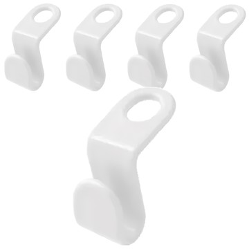 衣架連接掛勾 Set 5 節省空間  白色  1組