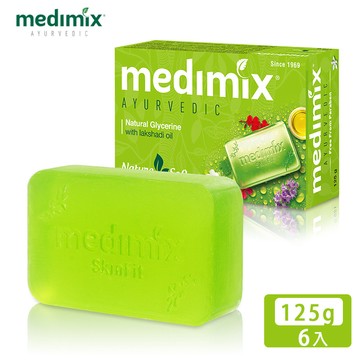 【Medimix】印度皇室藥草浴美肌皂125g x 6入 (寶貝)