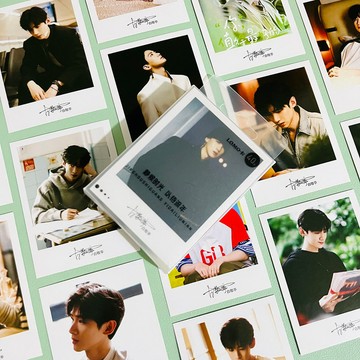 ✅台灣發貨 特價處理✅白敬亭lomo卡明星周邊同款高清寫真親筆簽名照片拍立得留言小卡片