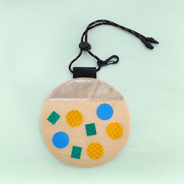 手作反光餅乾-原味  夜間反光吊飾  安全上路