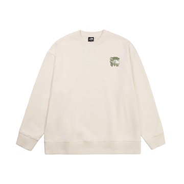 The North Face 男/女 印花長袖大學T-NF0A8F0MQLI