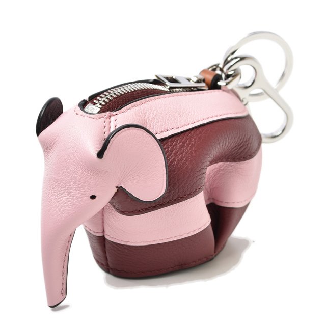 ララさん専用】LOEWE エレファントレザーキーホルダー バック