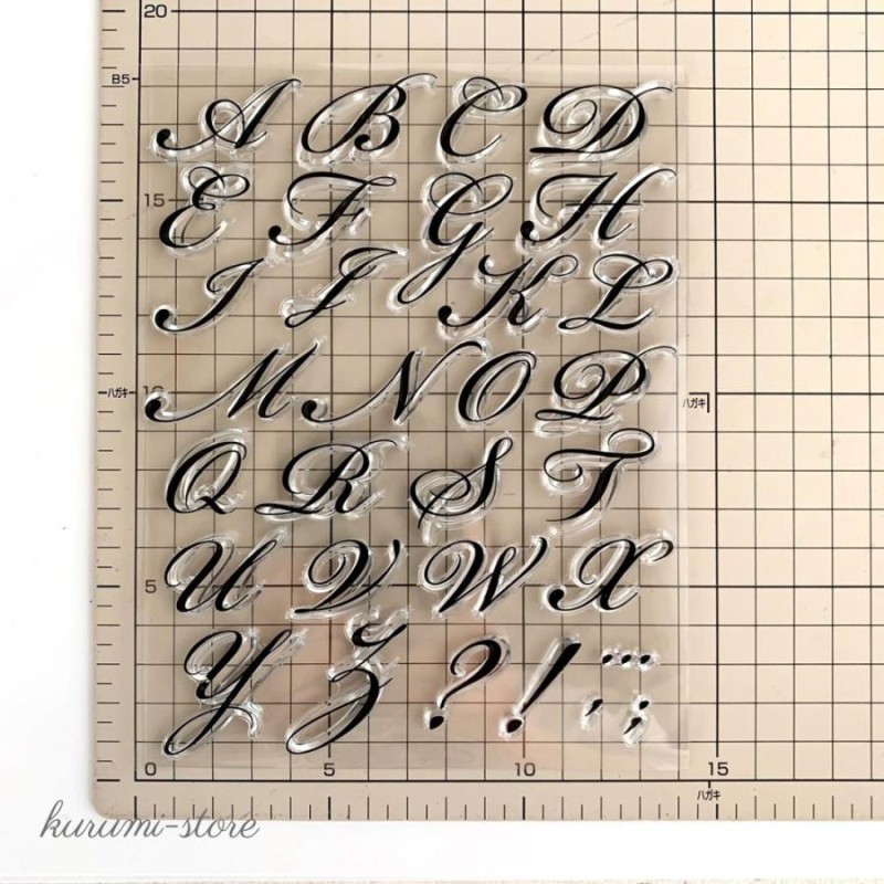 ▶︎import/海外シリコンスタンプ/フレームと英字