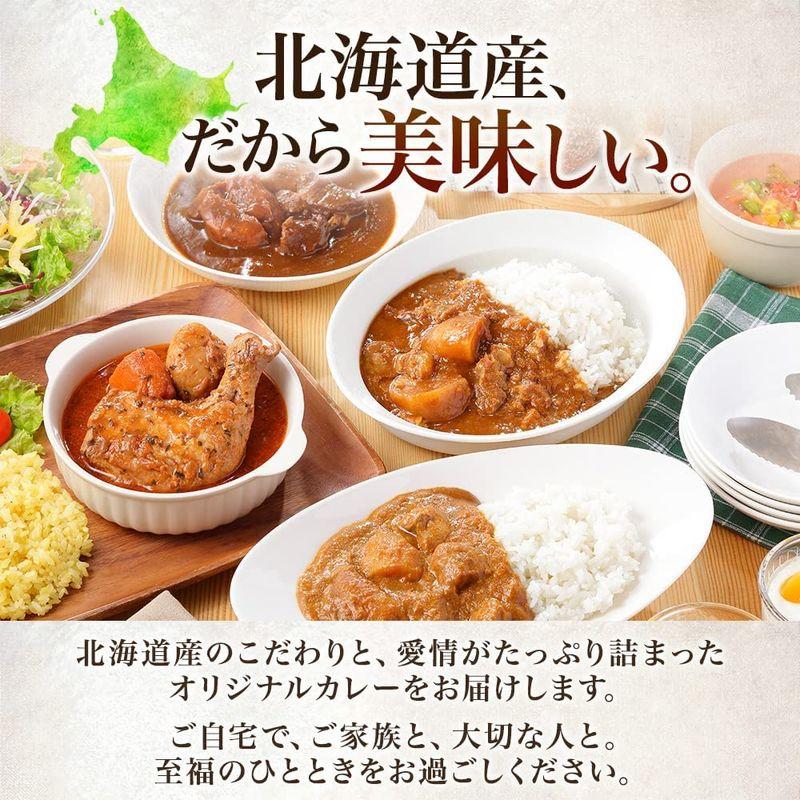 カレー レトルトカレー 北国の 丸ごと チキン レッグ スープカレー 中辛 4食 セット 北国からの贈り物