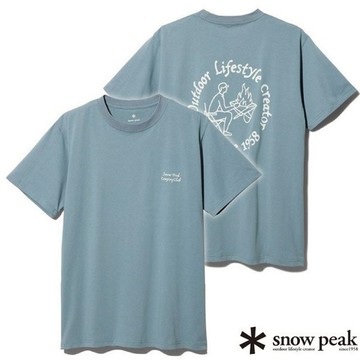 【Snow Peak】Snow Peak Camping Club 圓領短袖T恤/TS-23AU002
