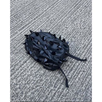 RED ICE朋克暗黑刺猬鉚釘小眾亞文化哥特街頭搖滾機車嘻哈背包