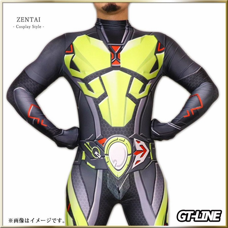 Zentai ブラックライダー ファスナー付き ヒーロー 黒 全身 Zentai ブラックライダー ファスナー付き ヒーロー 黒 全身