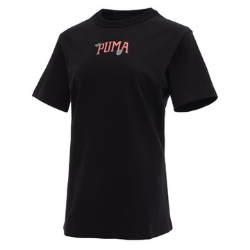 【PUMA官方旗艦】流行系列Downtown圖樣短袖T恤 女性 53357951