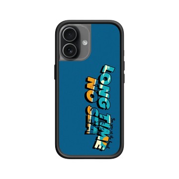 iPhone 17 Mod NX -邊框背蓋組合 (相機按鈕) 黑 - KID - LONG TIME NO SEA 沙灘款