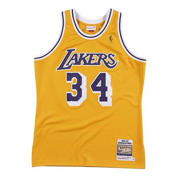Mitchell & Ness NBA Authentic Shaquille ONeal Los Angeles Lakers 1996-97 Jersey
