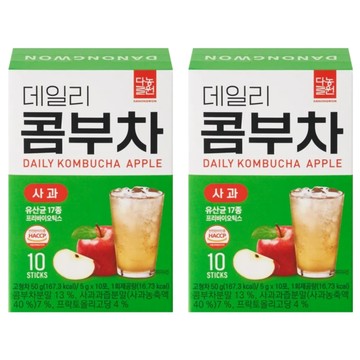 Danongwon 乳酸菌康普茶 蘋果  10包  5g  2盒
