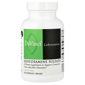 DaVinci Laboratories, 殼糖胺硫酸鹽，500 毫克，120 粒膠囊