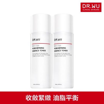 DR.WU 杏仁酸毛孔緊緻化妝水150ML(共2入)