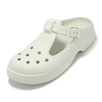 Crocs 洞洞鞋 厚底洞洞鞋 Classic Mary Jane Clog 男鞋 女鞋 瑪麗珍 克駱格 亞麻 卡駱馳 2105810HZ