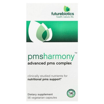 Futurebiotics, PMSHarmony™，高級 PMS 複合物，56 粒素食膠囊