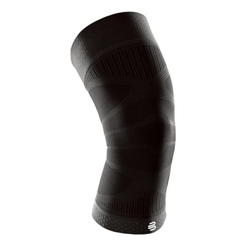 BAUERFEIND 保爾範 專業運動壓縮護膝束套 NBA款 無縫式設計  S  黑色  1個