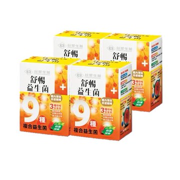 【限時↘75折】《醫之方》舒暢益生菌30包X4