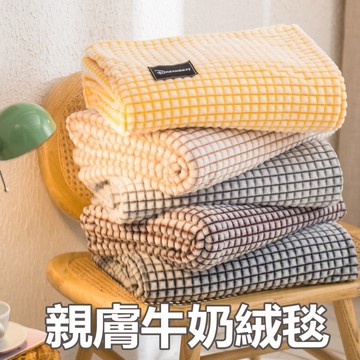 台灣現貨🌹牛奶般絲滑🌹日式簡約牛奶絨毯 柔軟親膚毛毯 看電視專用毯子 空調毯 家用毛毯 加厚保暖午睡毯 珊瑚絨毯子