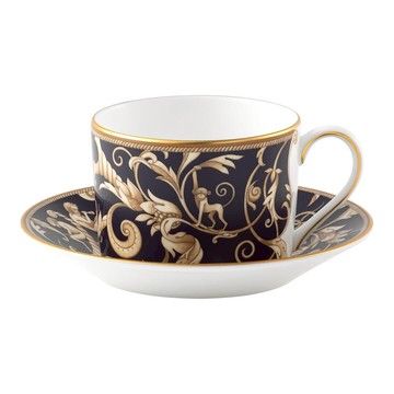 豐饒之角帝國藍迴音茶杯碟150ml