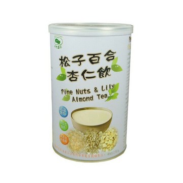 天然磨坊 松子百合杏仁飲600公克/罐