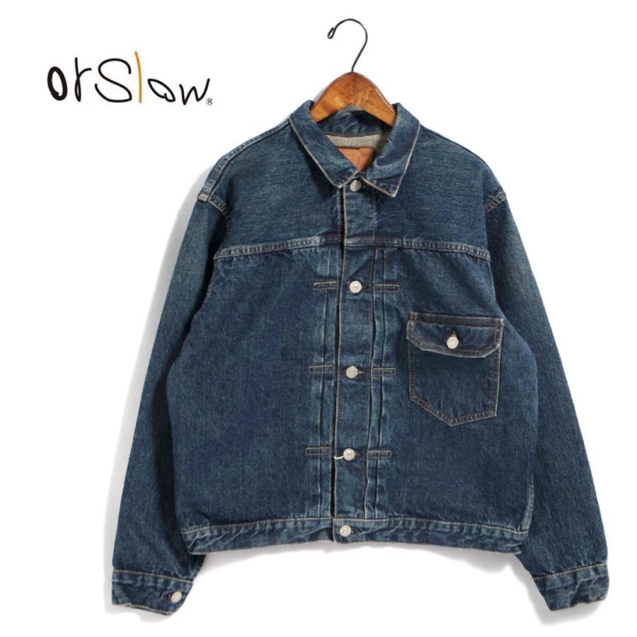 メンズ/orSlow/オアスロウ/TYPE1 PLEATED FRONT BLOUSE VINTAGE WASH