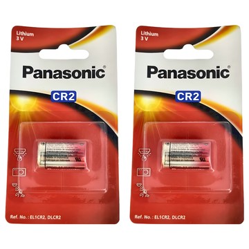 Panasonic 筒型鋰電池 CR2/1B  2個  1入
