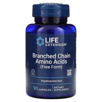 Life Extension, 支鏈氨基酸，90 粒膠囊。